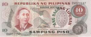 Philippinen 10 Piso 1970 p154